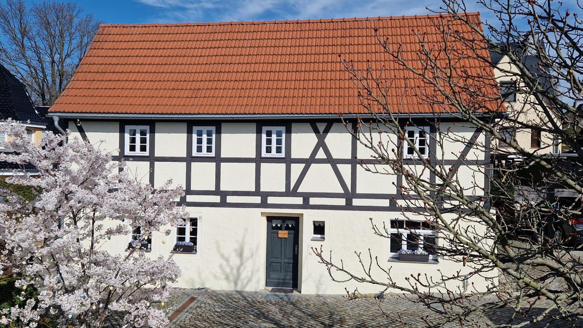 Winzerglueck Apartamento Weinböhla Exterior foto